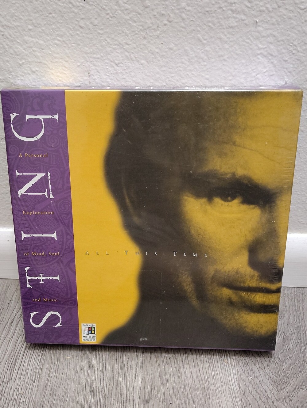 Sting All This Time Big Box PC Game 1995 Win 95 2-Disc Interactive CD-Rom SEALED